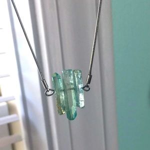 Blue crystal bracelet